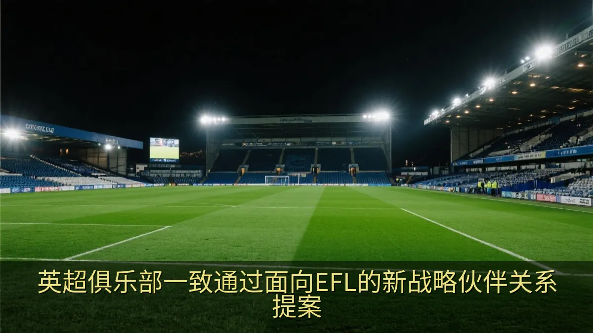英超俱乐部一致通过面向EFL的新战略伙伴关系提案